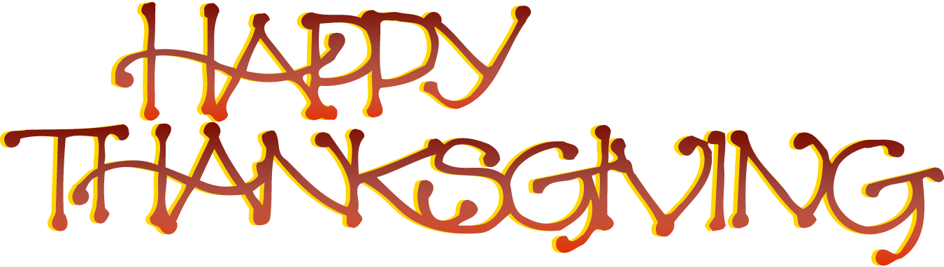 clipart happy thanksgiving signs - photo #37